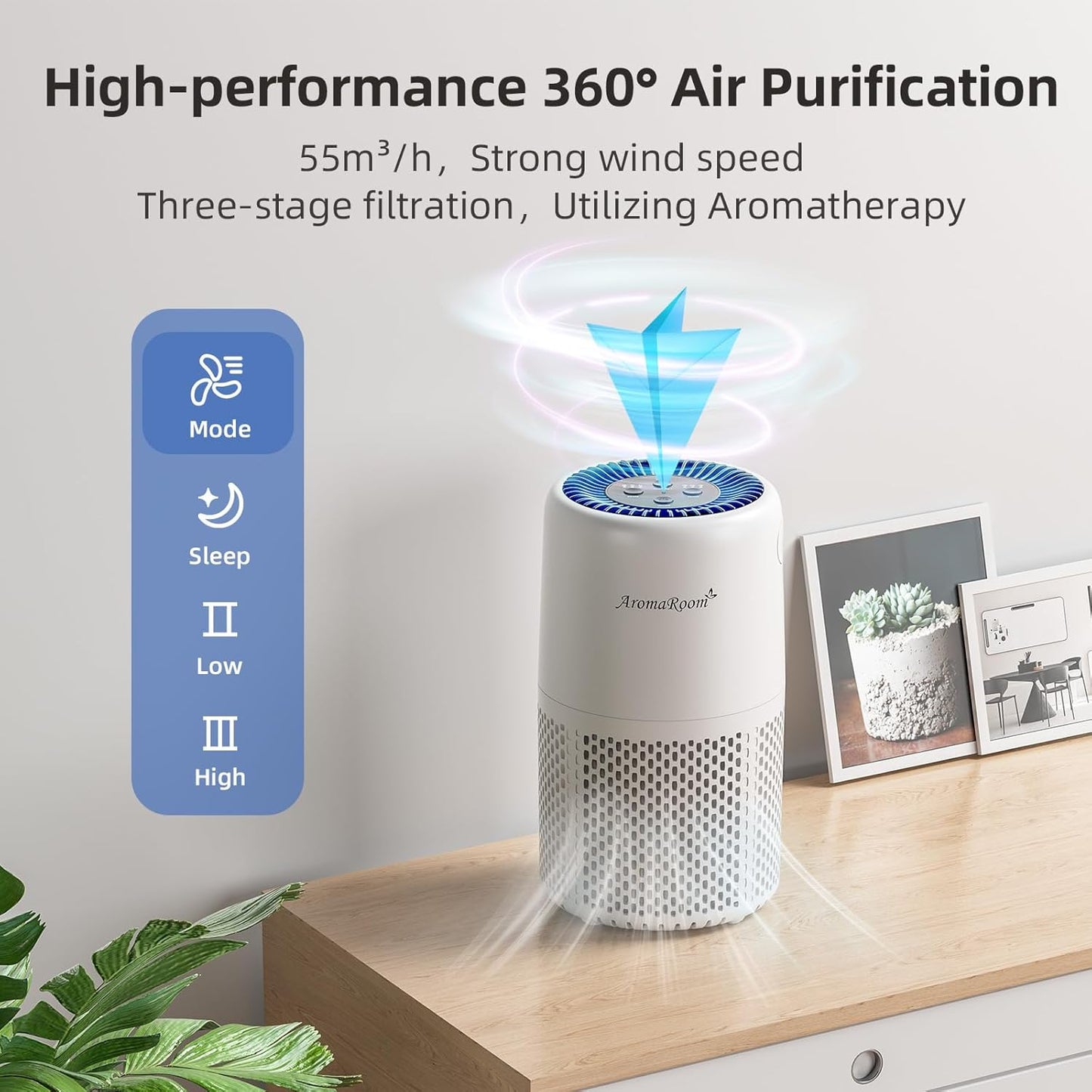 Chalet Air Care Bundle — H13 HEPA Purifier + 2 Replacement Filters